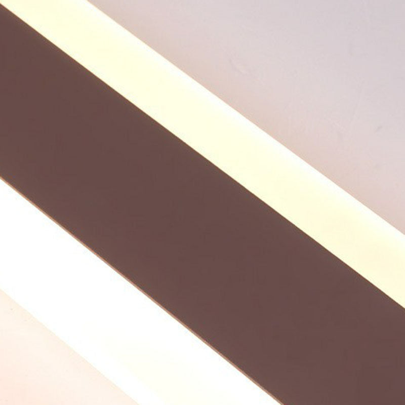 Ultra-płaska minimalistyczna lampa sufitowa