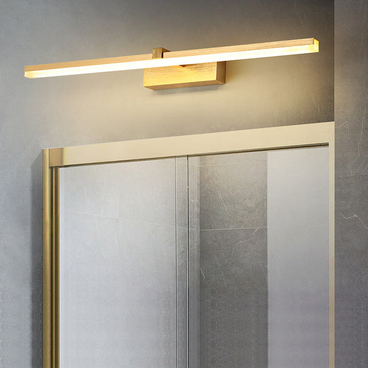 Złota Lampa Łazienkowa LED Nowoczesny Design