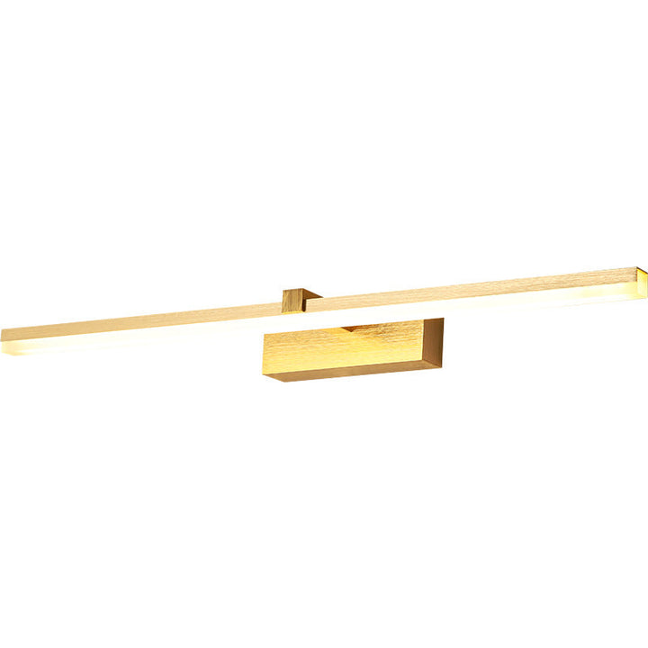 Złota Lampa Łazienkowa LED Nowoczesny Design