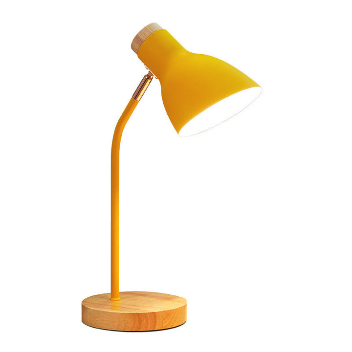 Lampa stołowa w kształcie latarki Macaron Metal 1-wattowa lampa nocna do pokoju dziecięcego