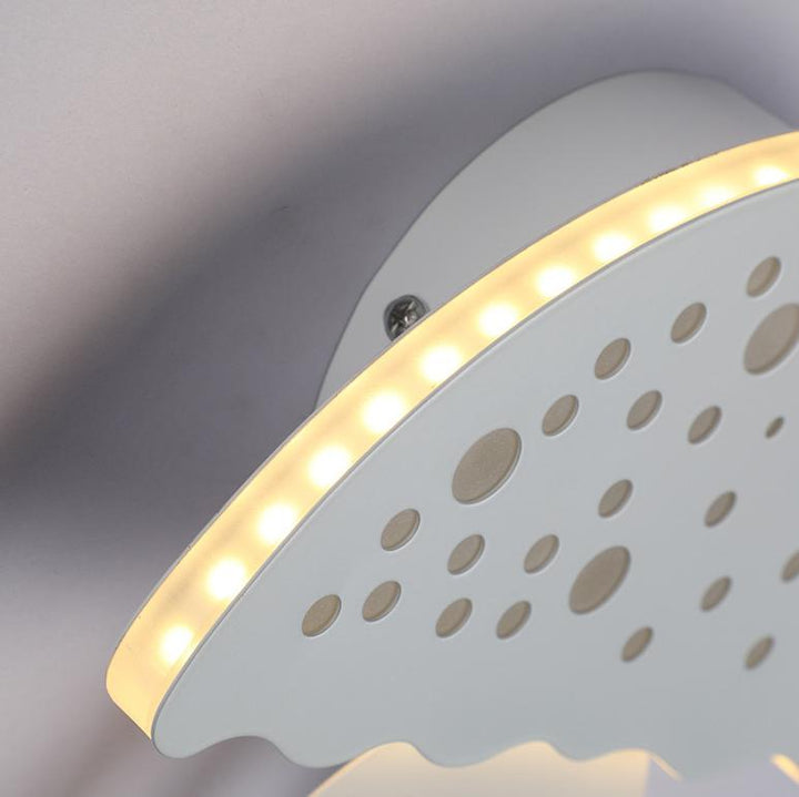 Nowoczesna kreatywna lampa ścienna LED w kształcie meduzy z jednym źródłem światła