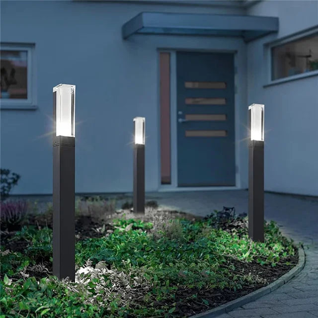 Elegancka Lampa Solarno-Postowa