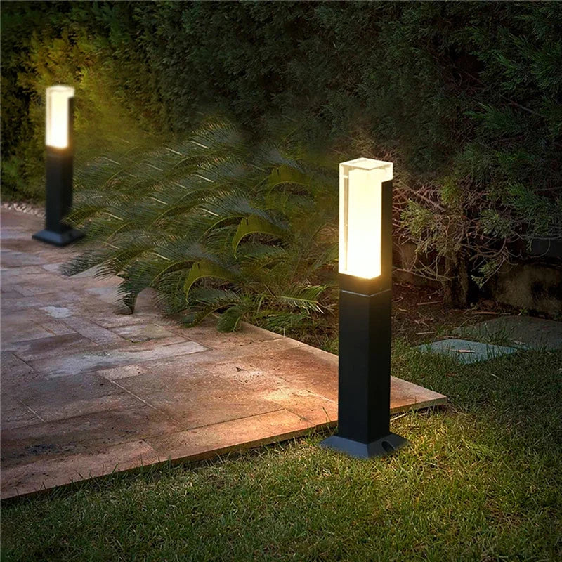 Elegancka Lampa Solarno-Postowa