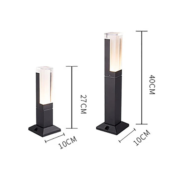 Elegancka Lampa Solarno-Postowa