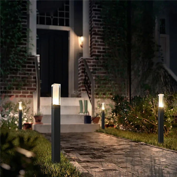 Elegancka Lampa Solarno-Postowa