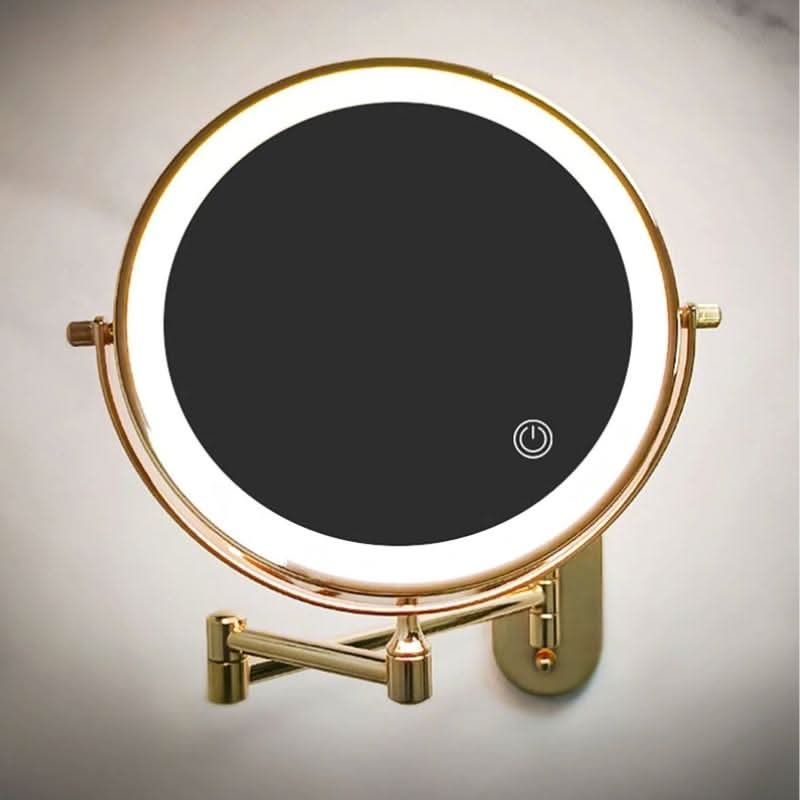 LUXMIRROR – Luksusowe Złote Lustro do Makijażu