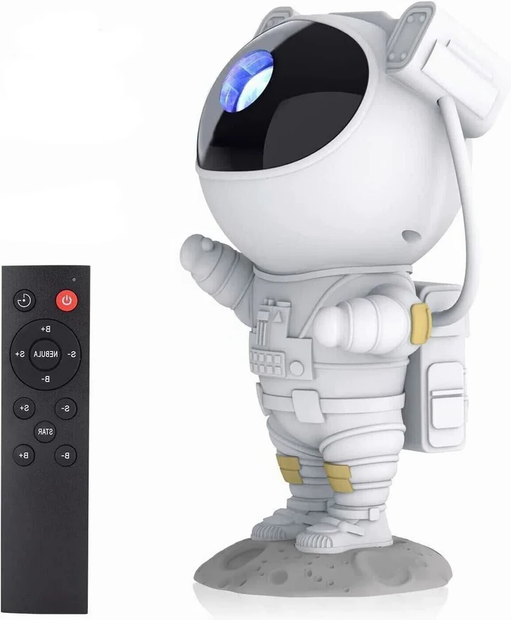 Projektor Astronauta Galaktyczne Gwiaździste Niebo Nocna Lampa
