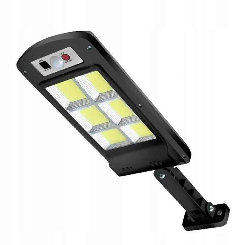 200W Zewnętrzna Lampa LED Solar z Pilotem, Czujnik Ruchu i Zmierzchu