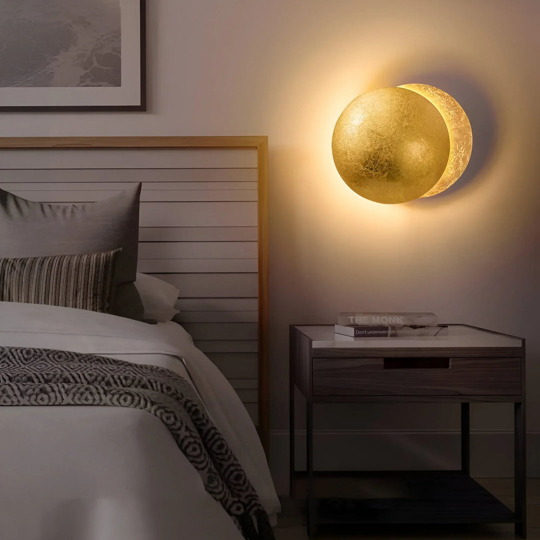 LunarGlow – Lampa Ścienna w Kształcie Księżyca