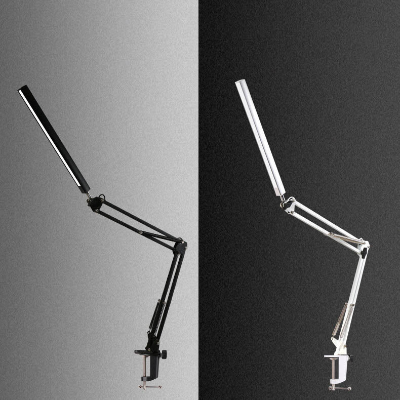 Składana Lampa Stolikowa LED z Długim Ramieniem Ochrony Oczu USB