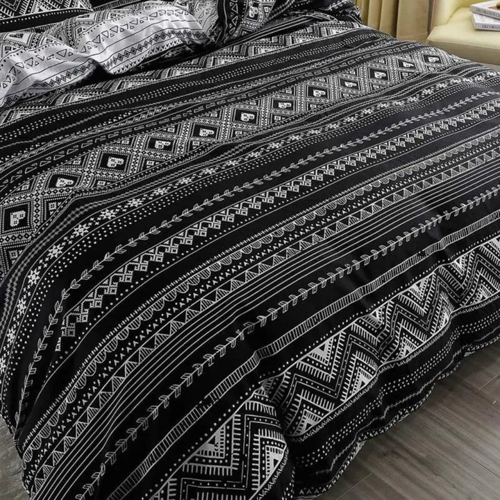 Zestaw pościeli Avenzo w nowoczesnym stylu boho