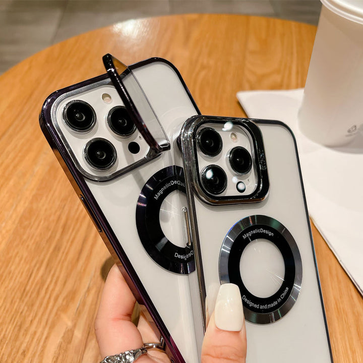 Etui na telefon iPhone z magnesem i podstawą
