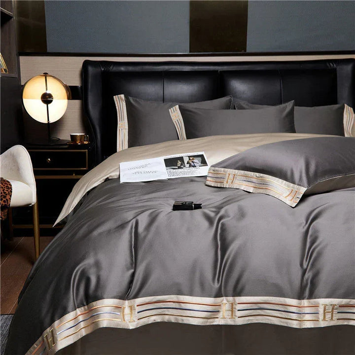 Luksusowy komplet pościeli satynowej 4-częściowy - OpulenceSleep
