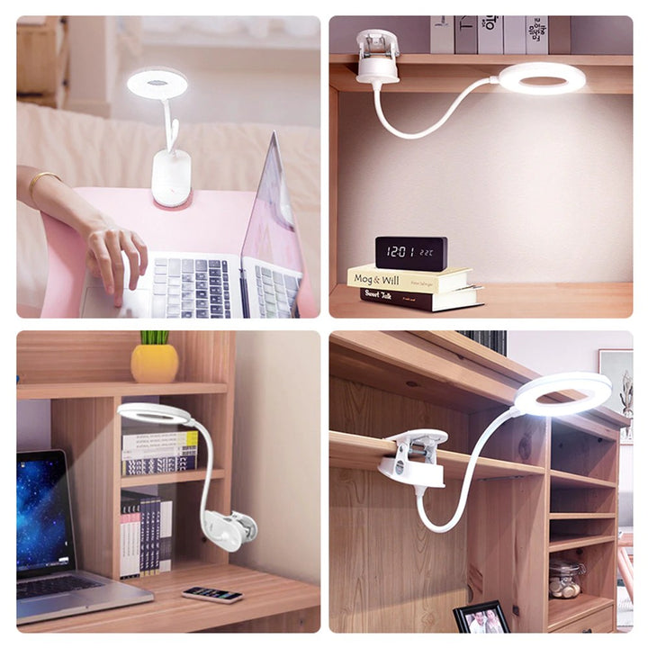 Bezprzewodowa lampa nocna na klips