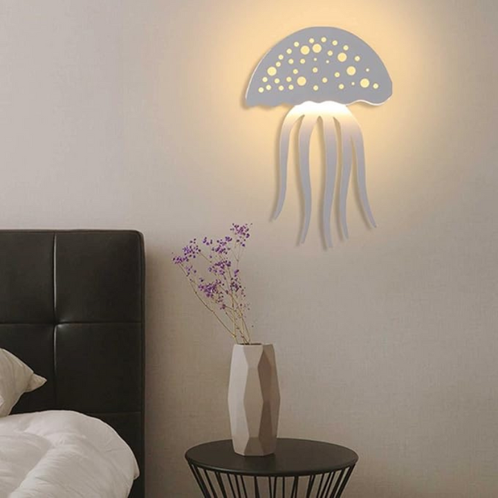 QualleGlow | Ekskluzywna lampa ścienna LED w kształcie meduzy