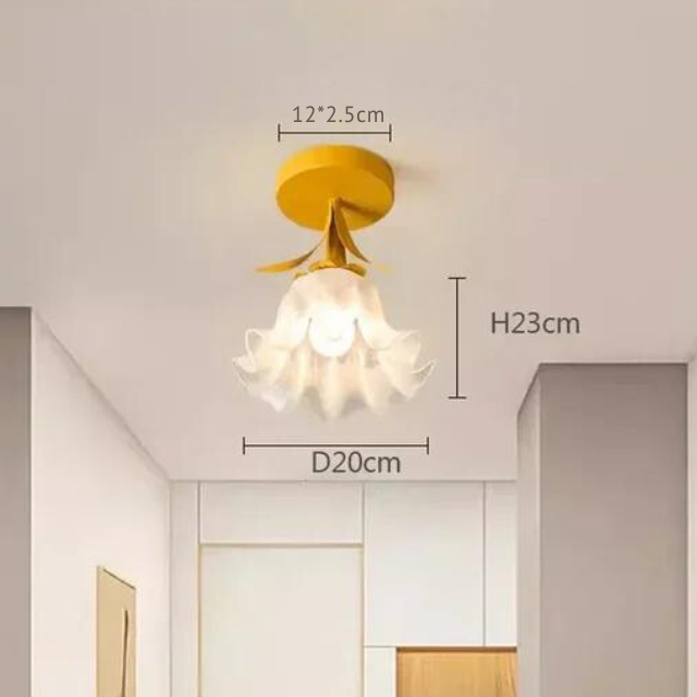 Nowoczesna lampa sufitowa o eleganckim designie