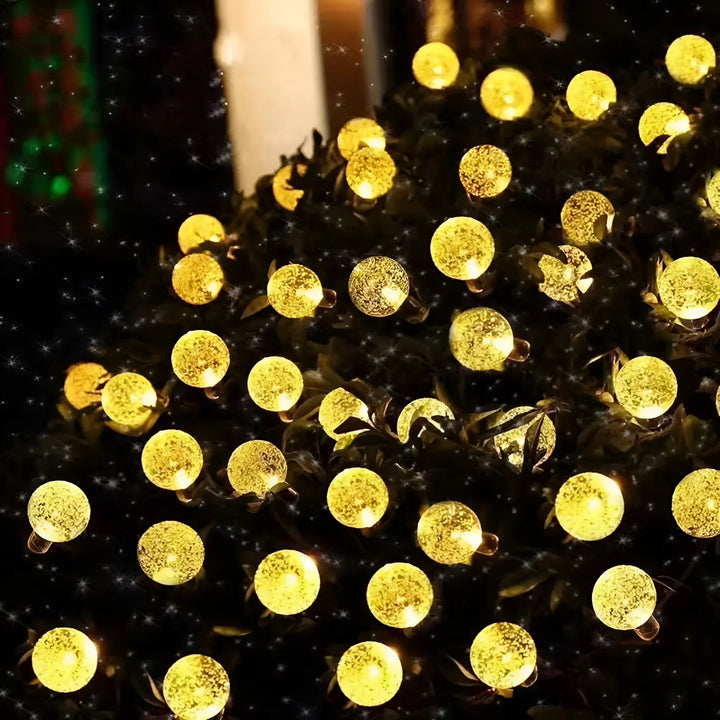 LumeGlobe – Słoneczne Lampy Ogrodowe z Pękniętego Szkła