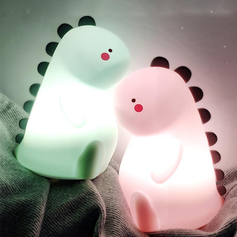 Ładowana Lampa Nocna Dinozaur