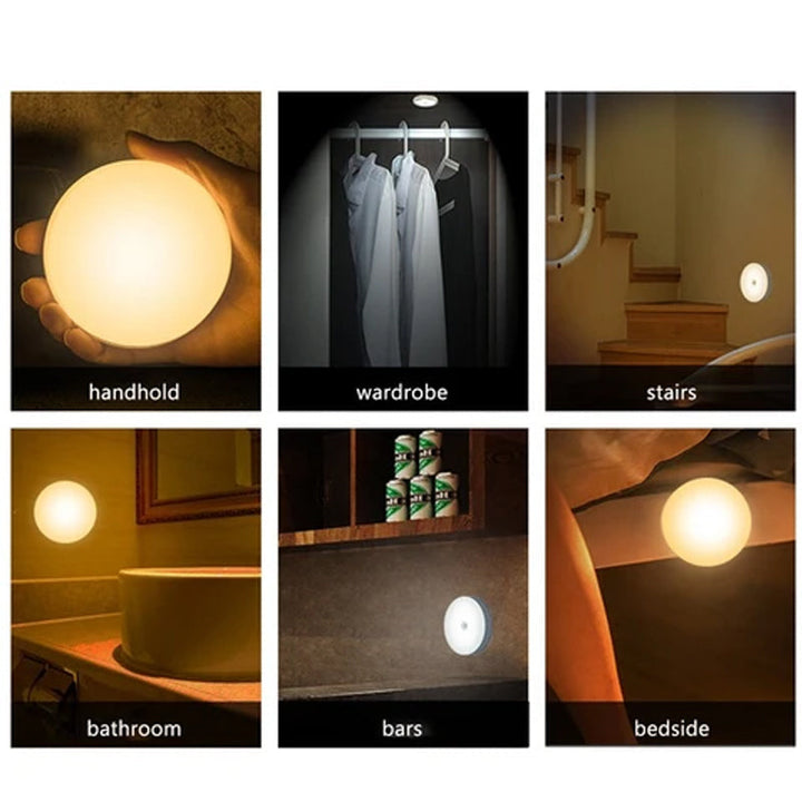 Inteligentna Ludzka Indukcyjna LED Nocna Lampa