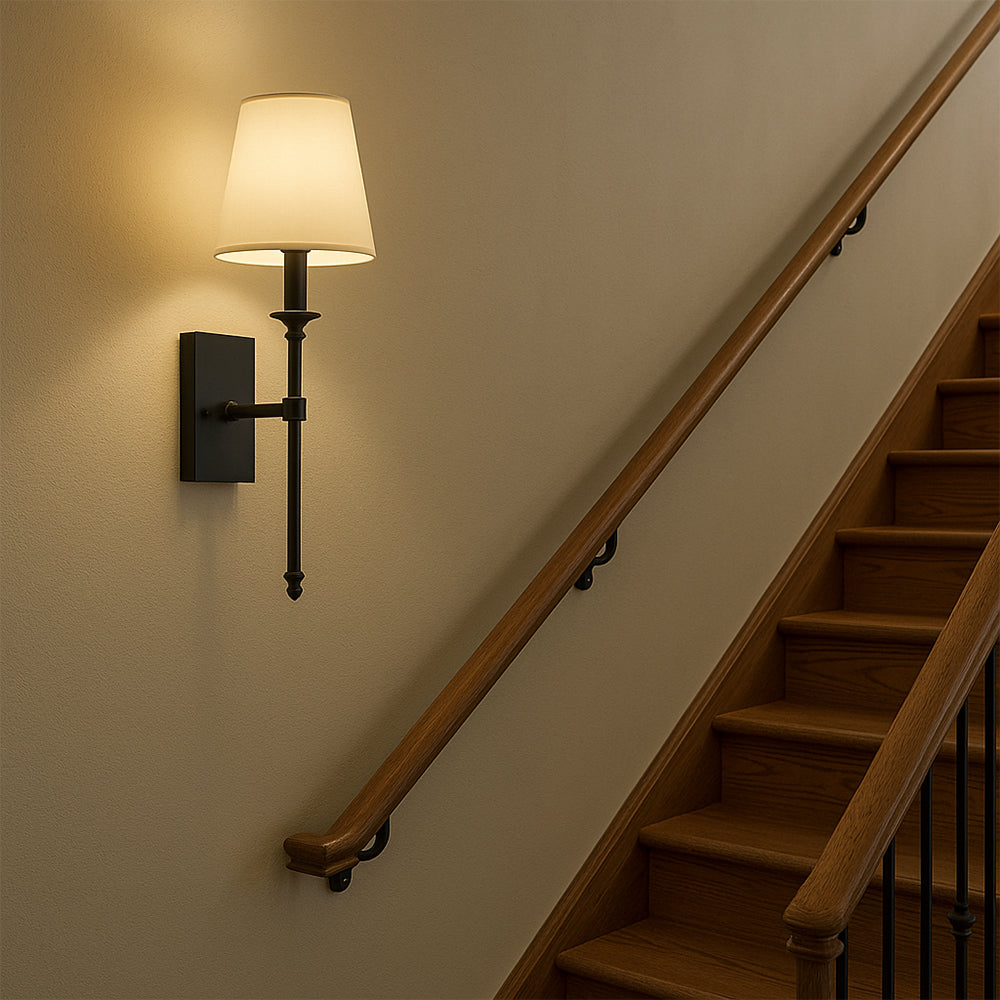 (2 sztuki) Kabletna lampa ścienna – Stylowy zestaw lamp do oświetlenia nad lustrem lub łóżkiem