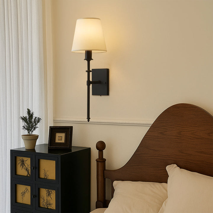 (2 sztuki) Kabletna lampa ścienna – Stylowy zestaw lamp do oświetlenia nad lustrem lub łóżkiem