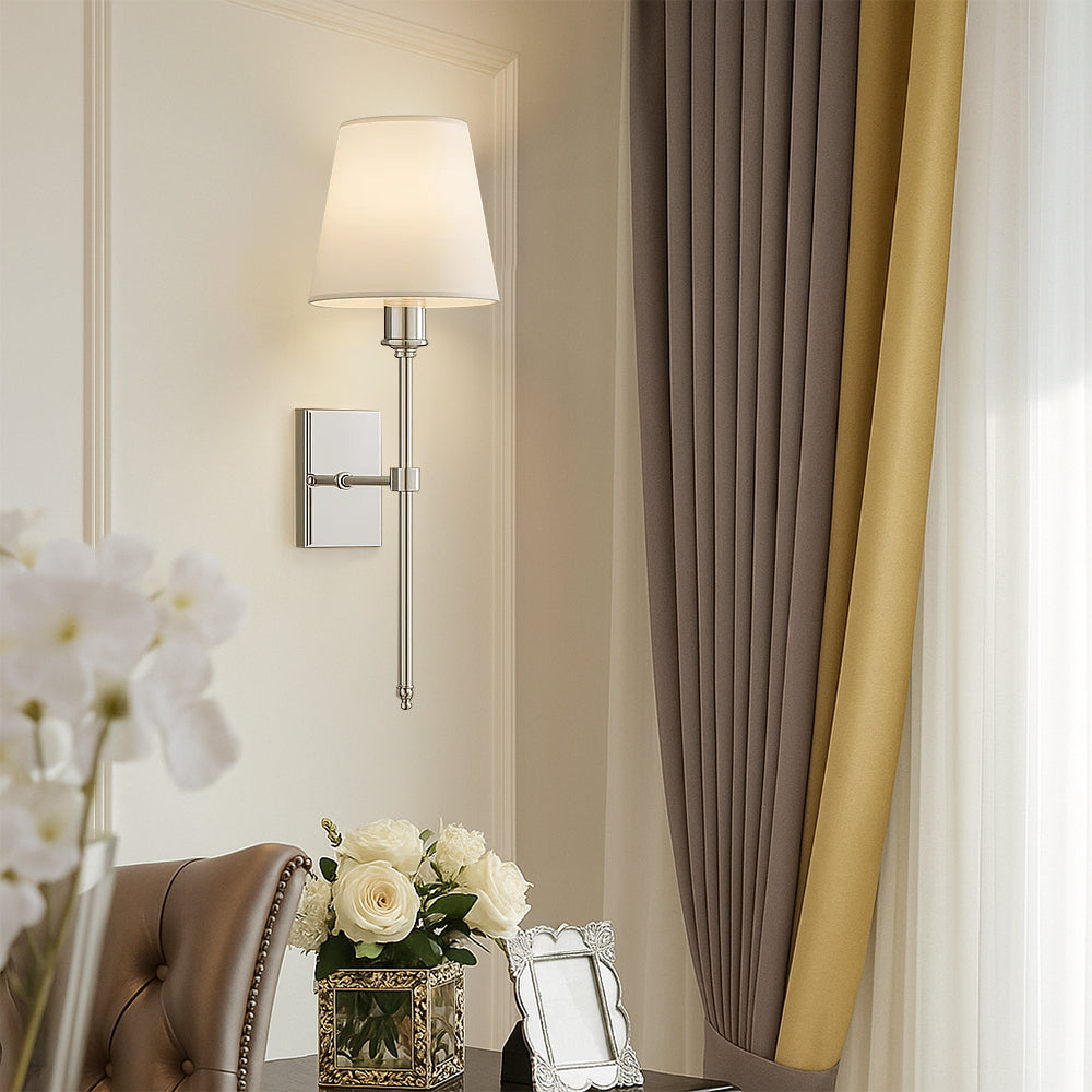 (2 sztuki) Kabletna lampa ścienna – Stylowy zestaw lamp do oświetlenia nad lustrem lub łóżkiem