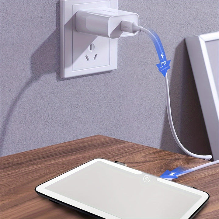 GlowMirror – Lusterko do makijażu z przyciemnieniem i ładowaniem USB