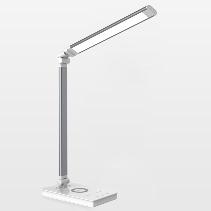 Minimalistyczna składana lampa biurkowa LED USB w kształcie kwadratu
