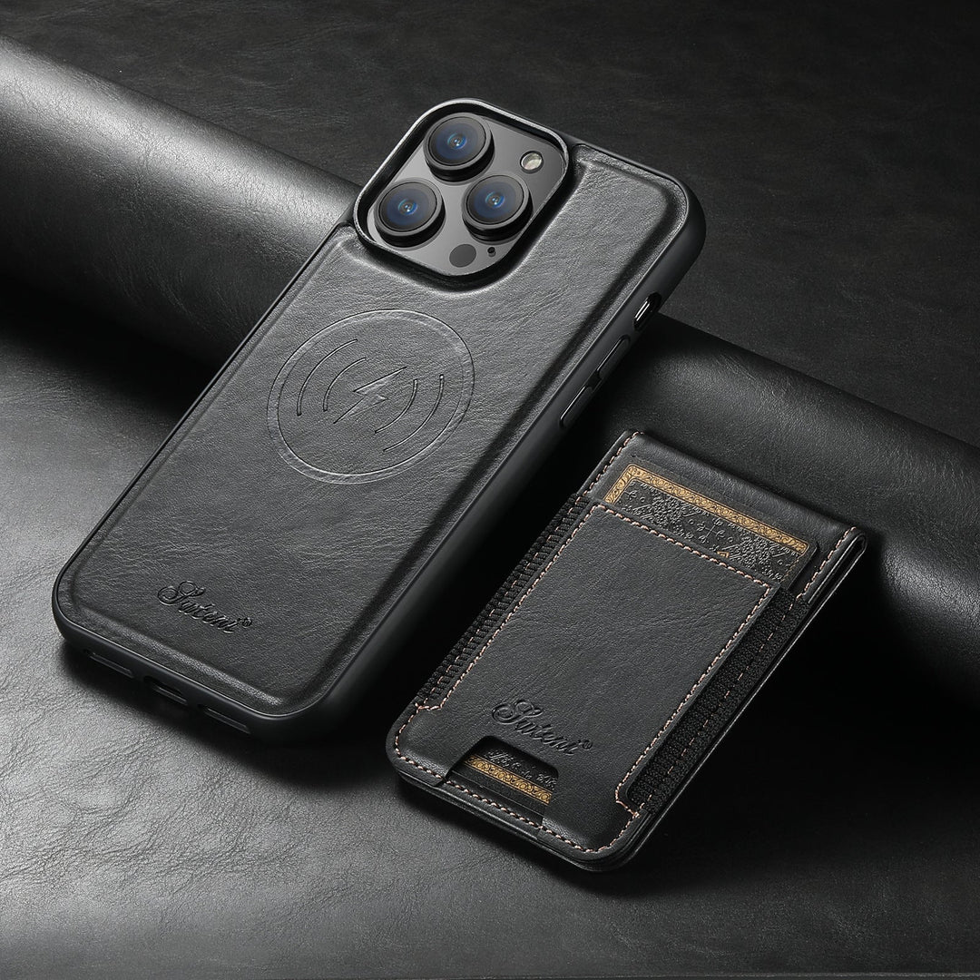 Etui LuxLeather - Eleganckie Etui Skórzane na Telefon z MagSafe