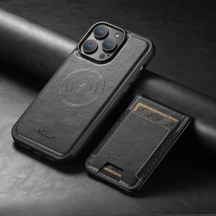 Etui LuxLeather - Eleganckie Etui Skórzane na Telefon z MagSafe