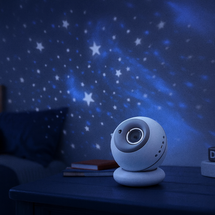 Projektor Nocnej Lampy Fantasy Sky z Obracającym Się Światłem