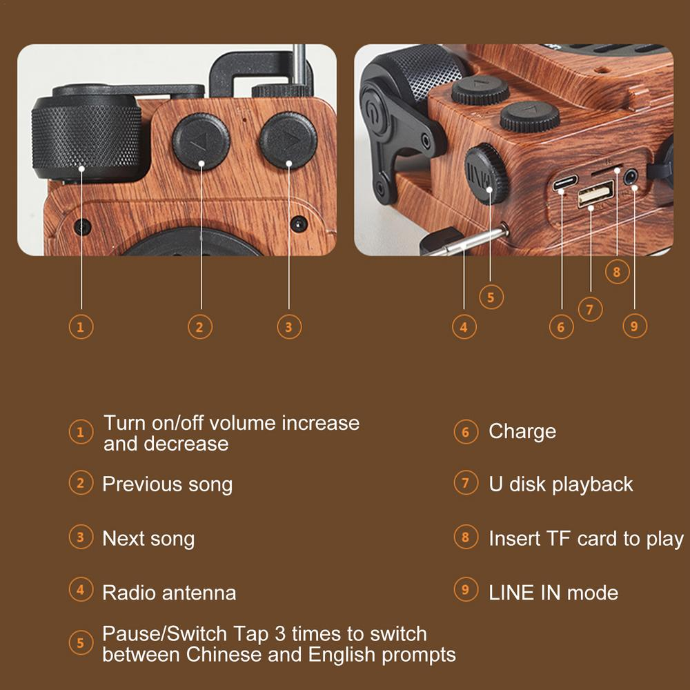 Głośnik Bluetooth Dark Academy
