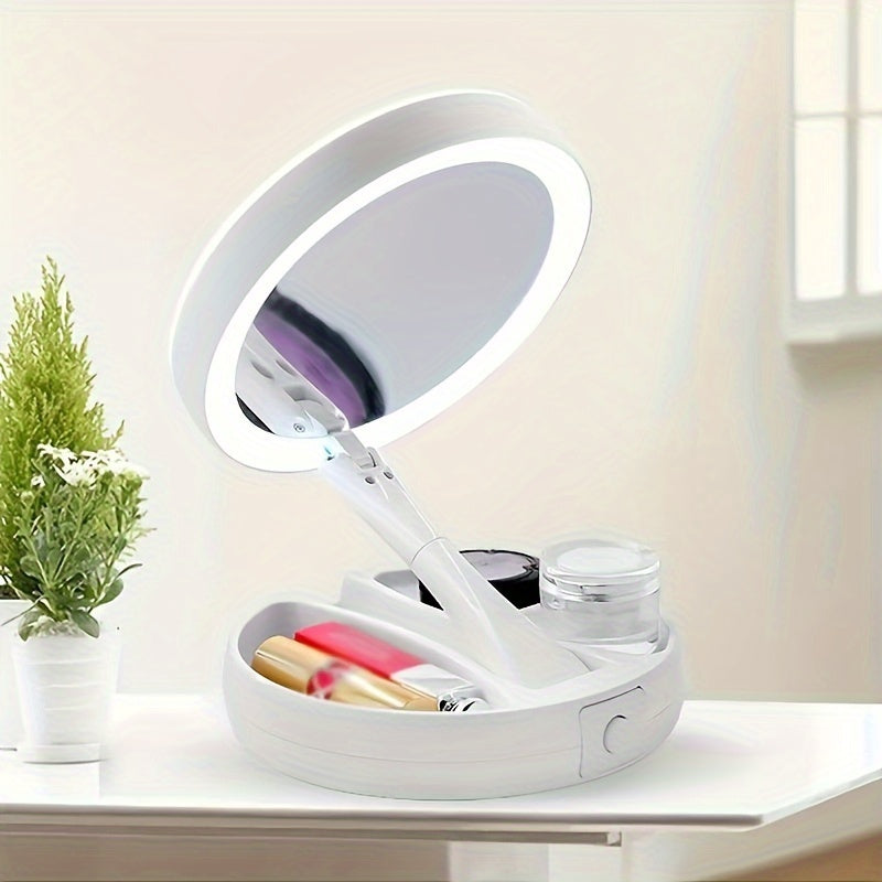 GlowMirror - Przenoś lusterko do makijażu z LED