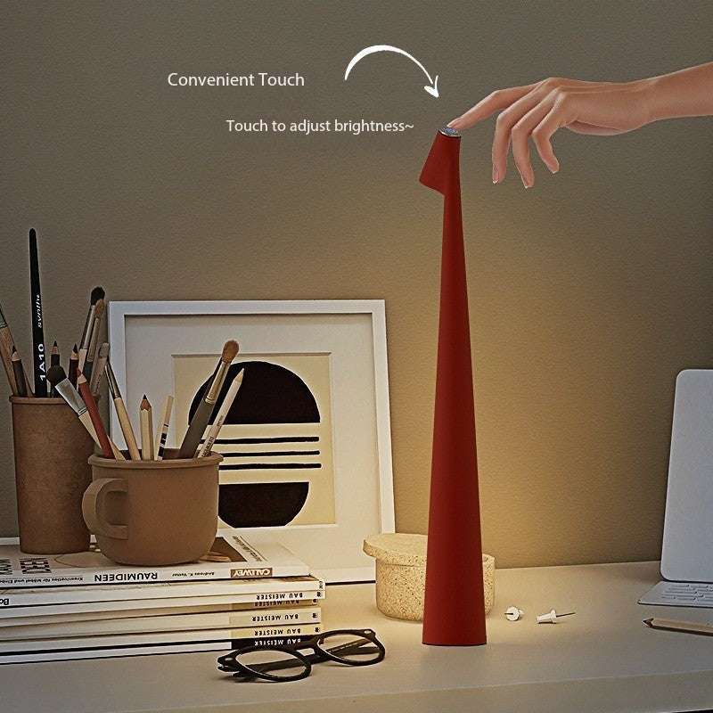 Lampa stołowa Gao Fushuai z funkcją ładowania, lampa nocna, kreatywne oświetlenie dekoracyjne, lampa atmosferyczna na biurko