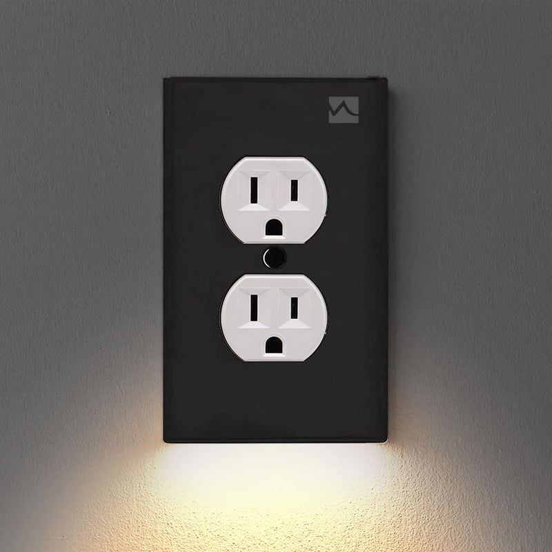Gniazdo ścienne z podświetleniem LED