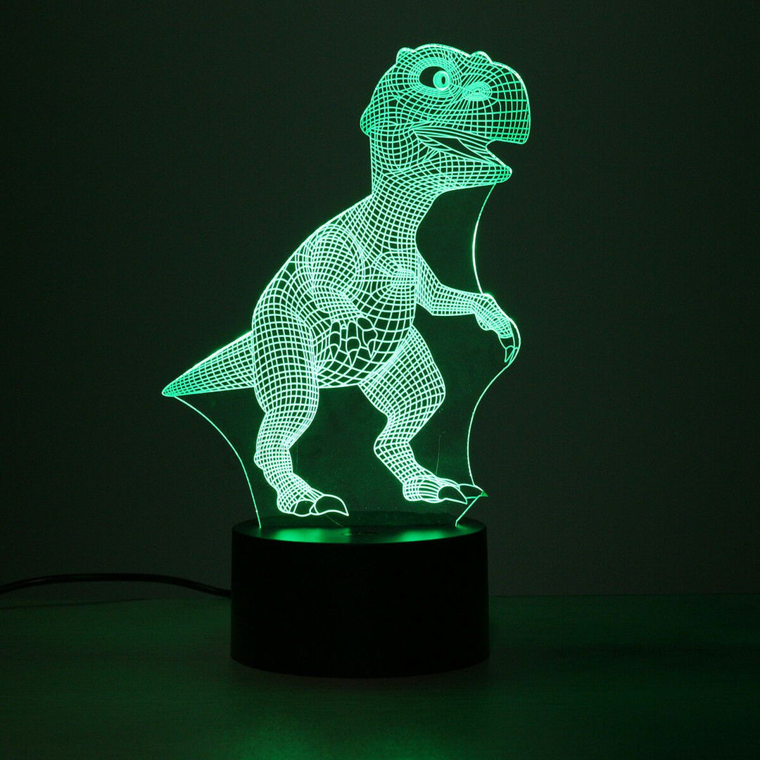 Lampka nocna Dinozaur - 3D Lampka Dinozaura - Lampka nocna T Rex