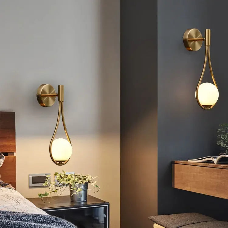 Lampa ścienna - Lampa z połowy wieku