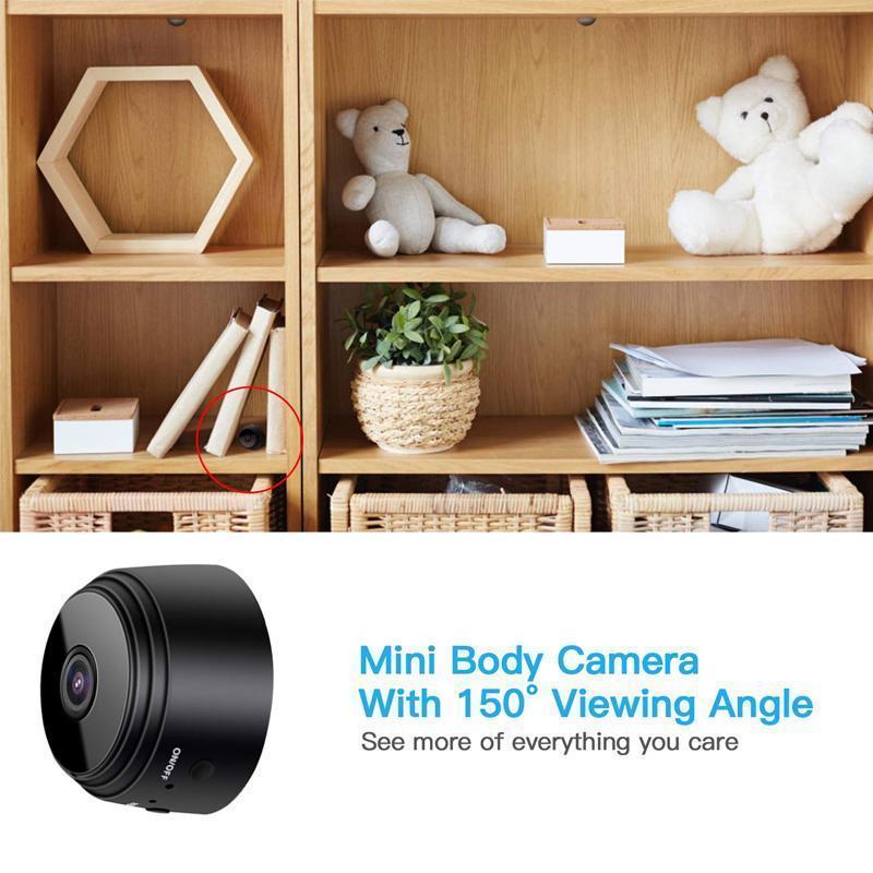 1080p Magnesowa Mini Kamera WiFi