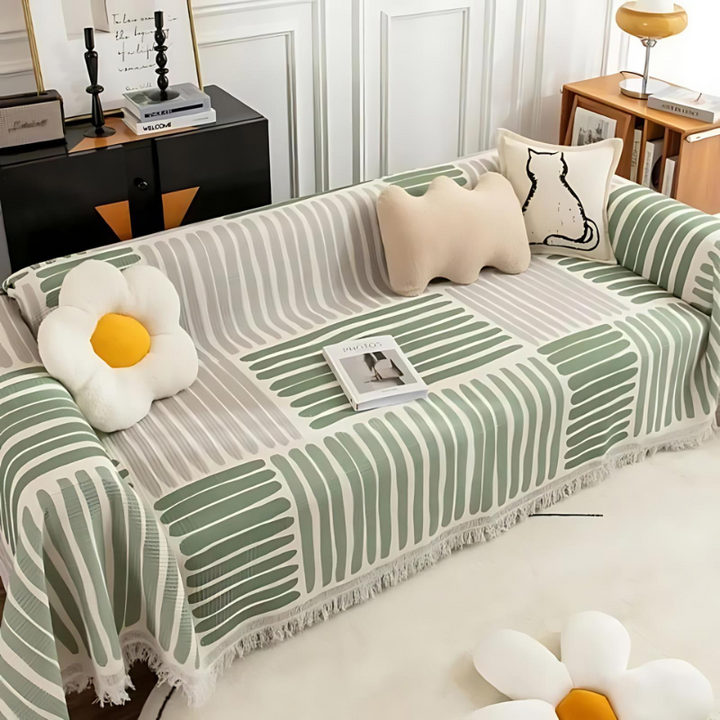 CozyCover | Pokrowiec na sofę inspirowany nordyckim stylem