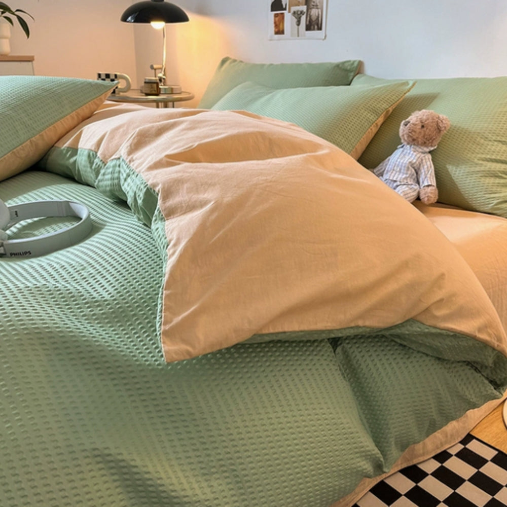 Zestaw Pościeli Beaumont Ultra-Soft Waffle | 3-częściowy zestaw