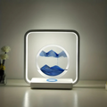 3D LED Lampa Nocna z Piaskowym Strumieniem