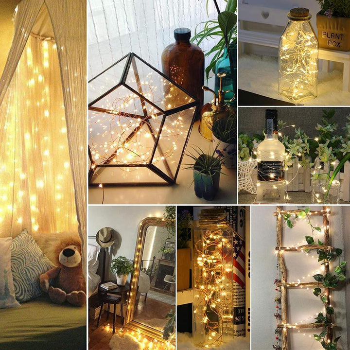 Świeczka LED do butelek Korkowa Lampa Nocna DIY Dekoracja |