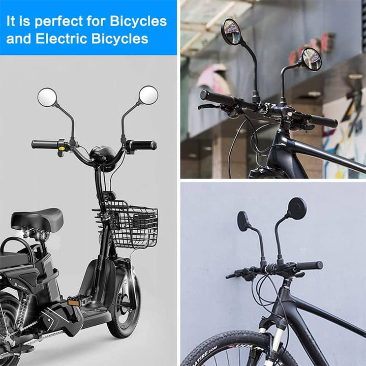 Lustro rowerowe FlexiView z długim uchwytem |