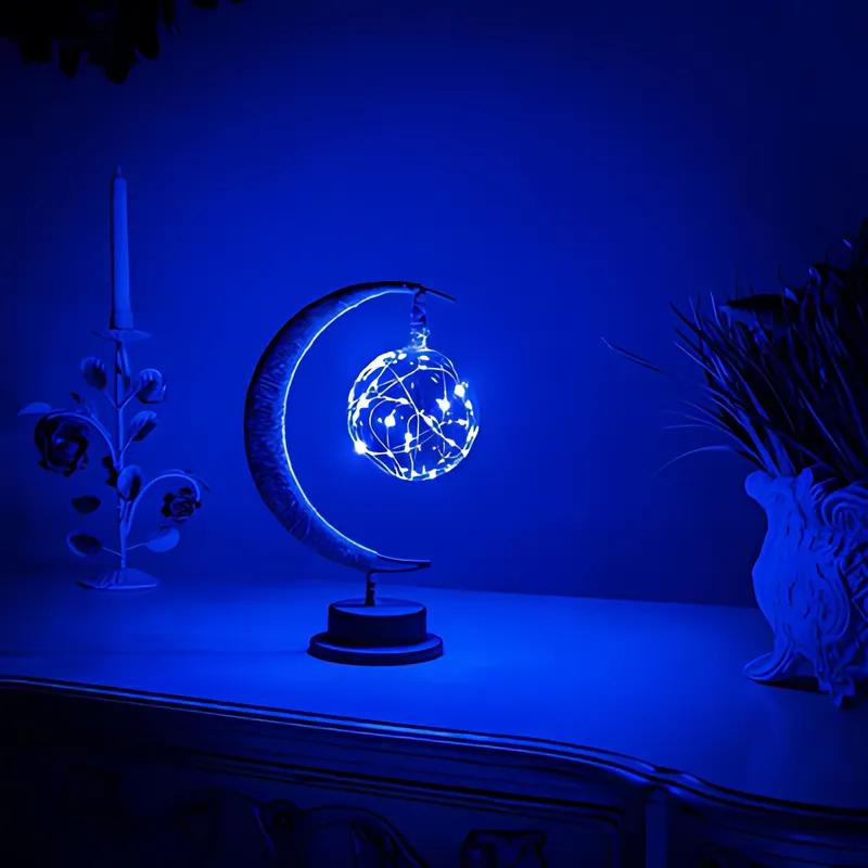 Elegancka Lampa Stołowa LED dla Magicznej Atmosfery