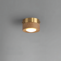 Lampa sufitowa z orzecha z reflektorem LED