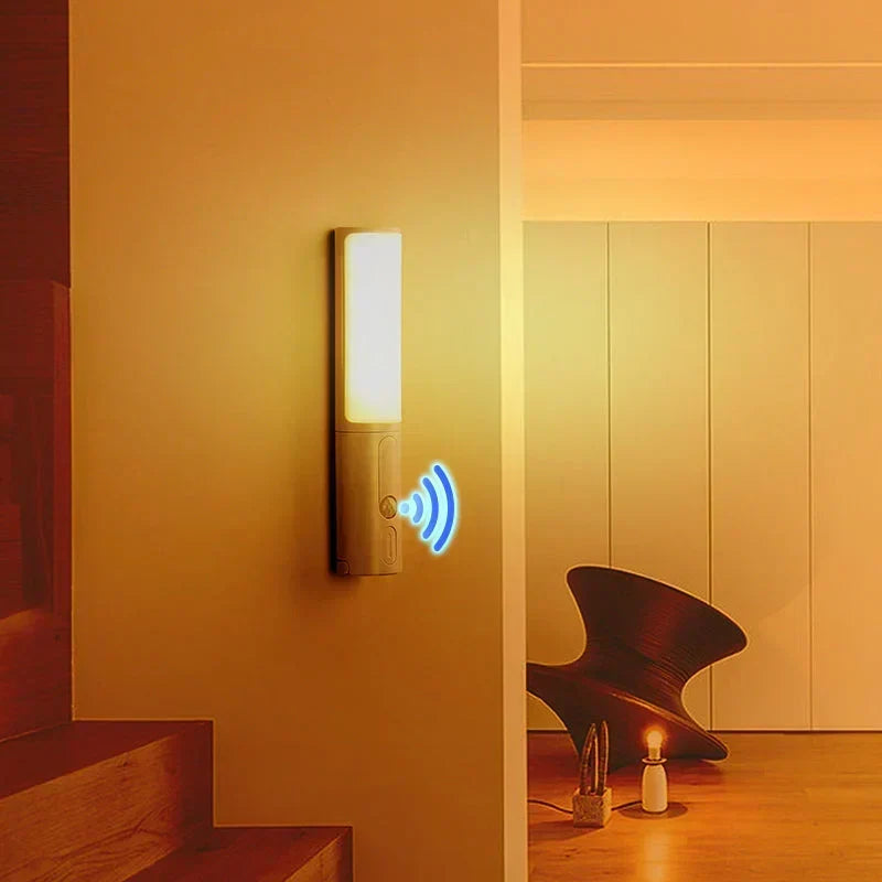 Inteligentna nocna lampka LED z czujnikiem ruchu
