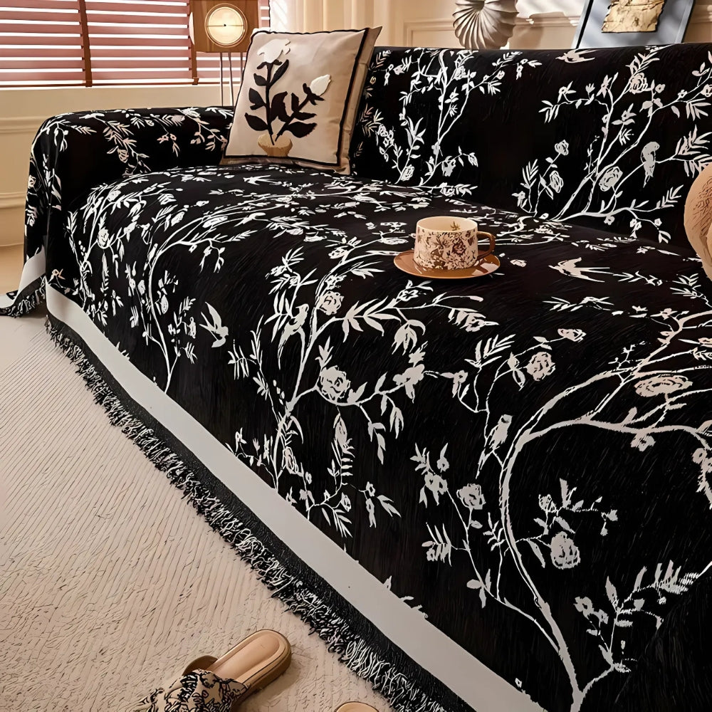 Elegancka narzuta na sofę Ormel Chenille