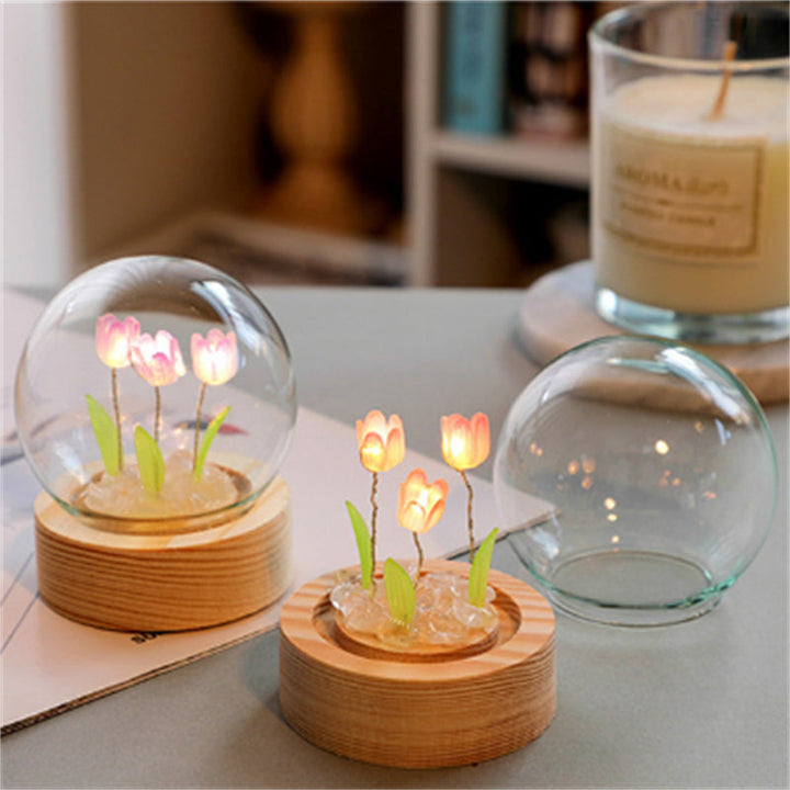 Tulipanowa Lampa Nocna