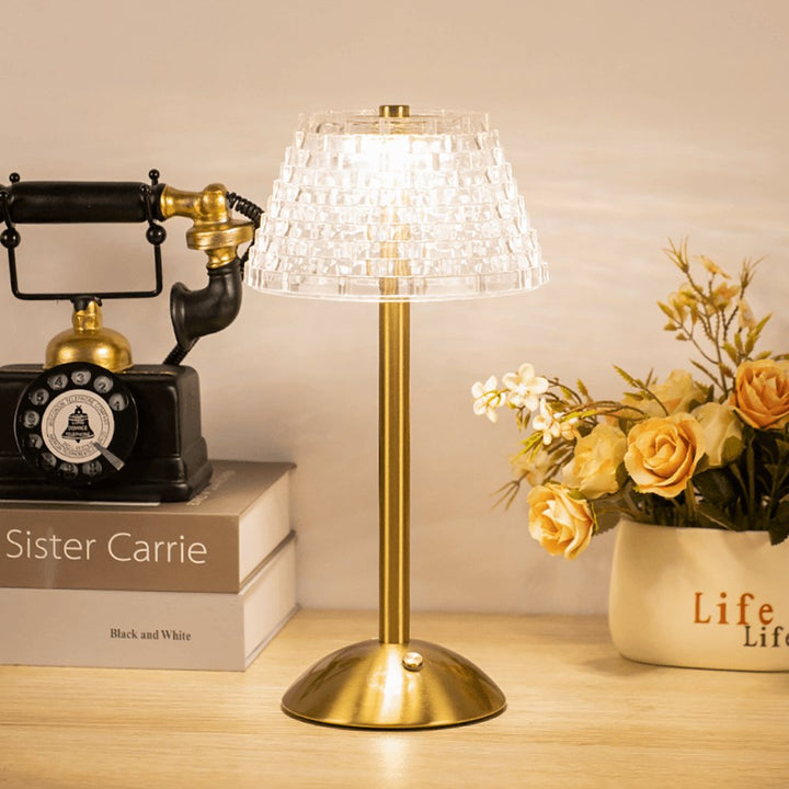 Lampa Stołowa AuraGlow - Ładowalna Lampa LED z Funkcją Przyciemniania