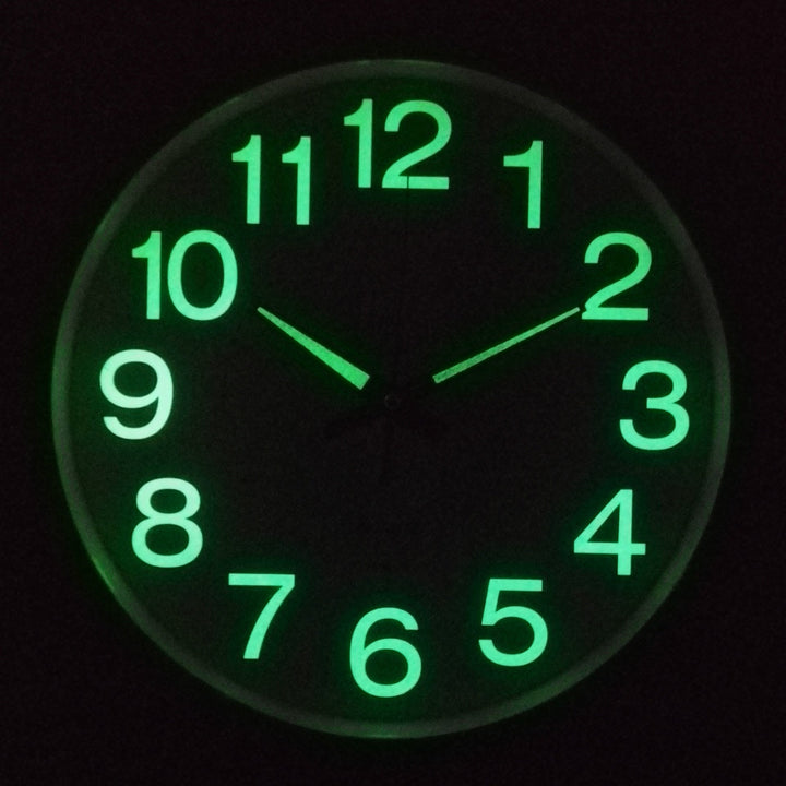 Cisza Ścienna Zegar Klasyczny 30 cm